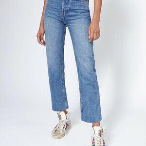 Re/Done jeans Stove Pipe in Medium Vain